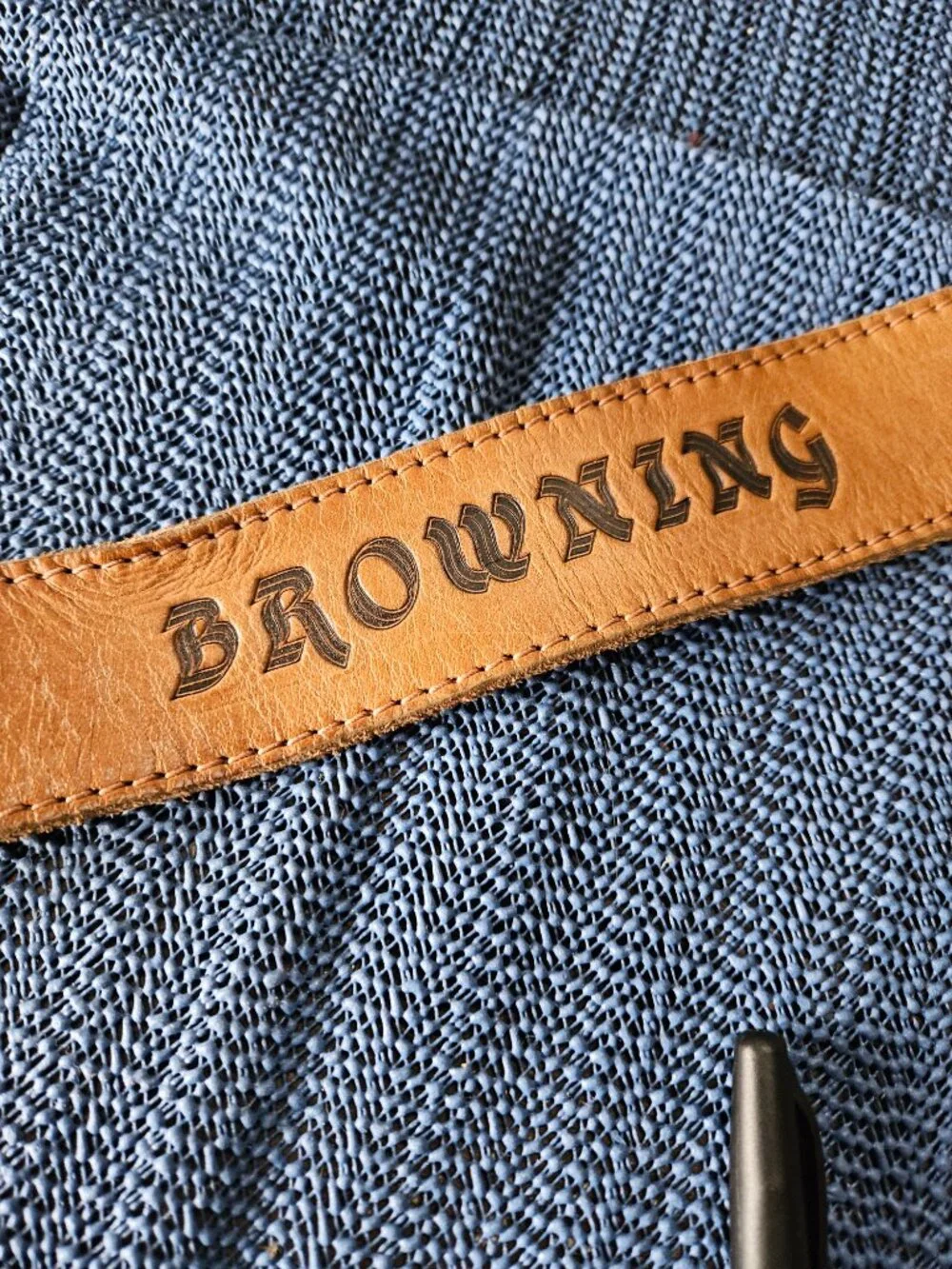 Browning Leather Belt - Picture 10 of 12